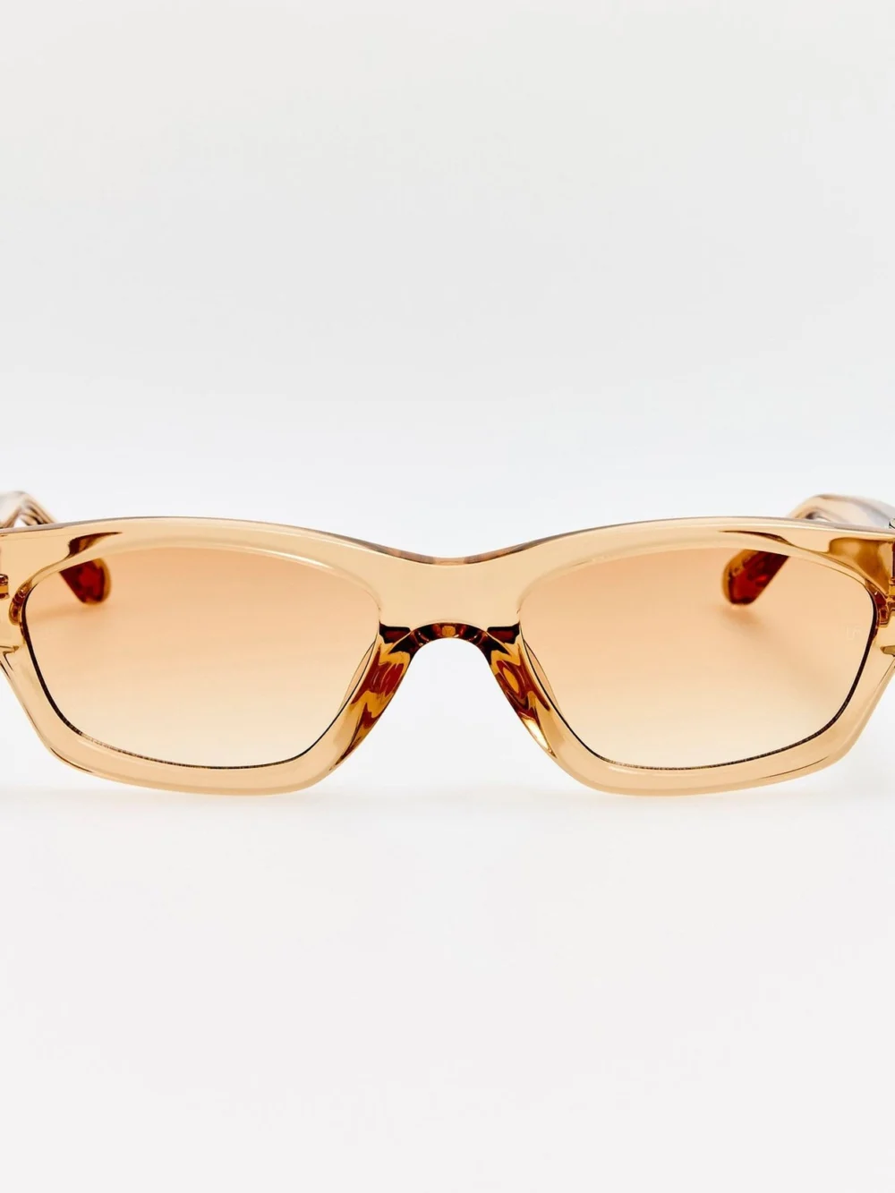 Linda Farrow Clara Sunglasses in honey