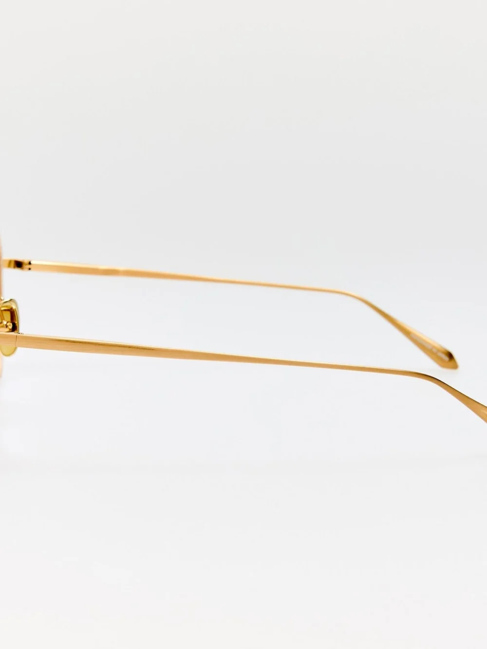 Linda Farrow Coraline Optical, matt champagne and ash, view 5