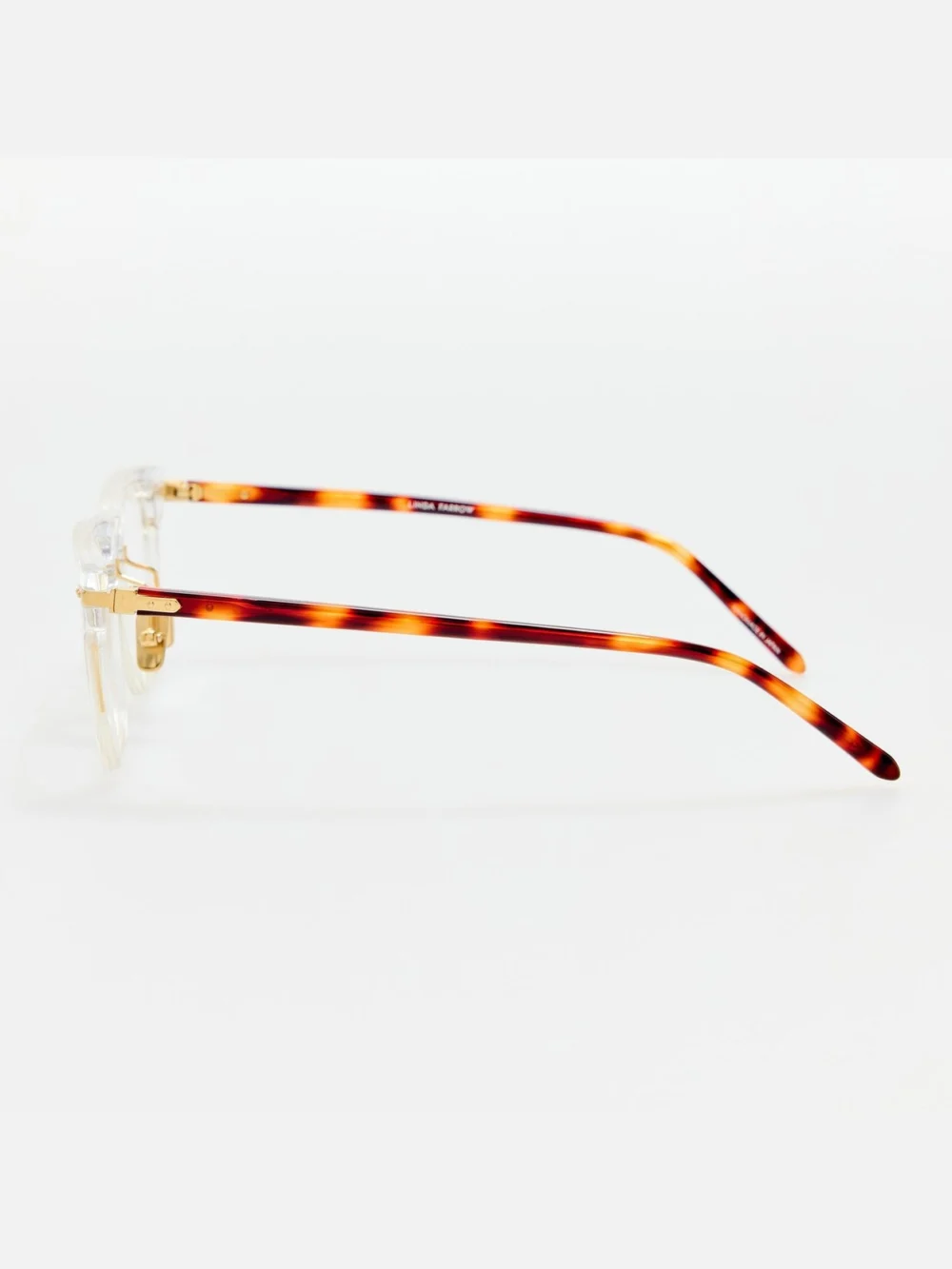 Linda Farrow Cove Optical, clear, view 6