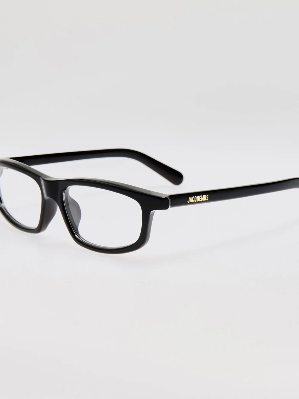 Linda Farrow Cuadro Optical, black, view 2