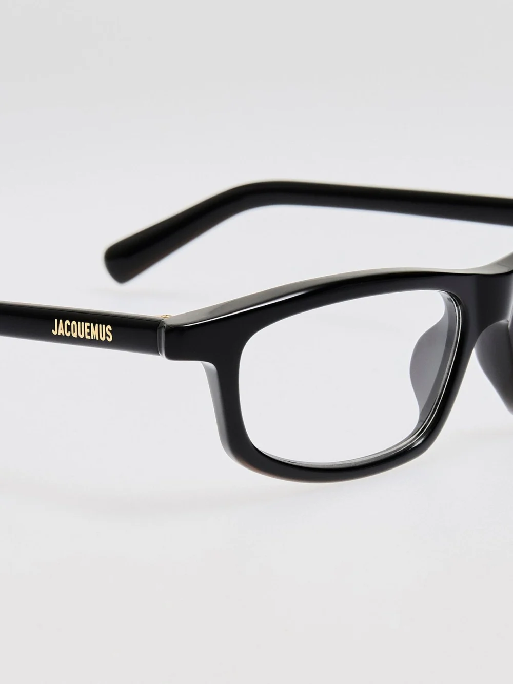 Linda Farrow Cuadro Optical, black, view 5
