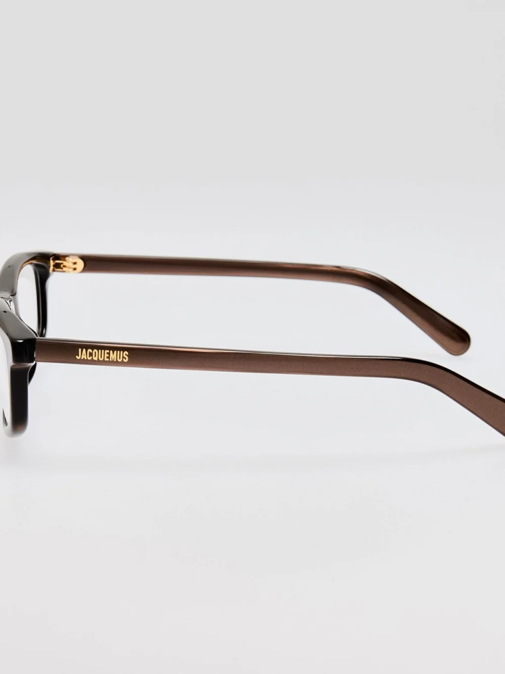 Linda Farrow Cuadro Optical, metallic brown, view 6