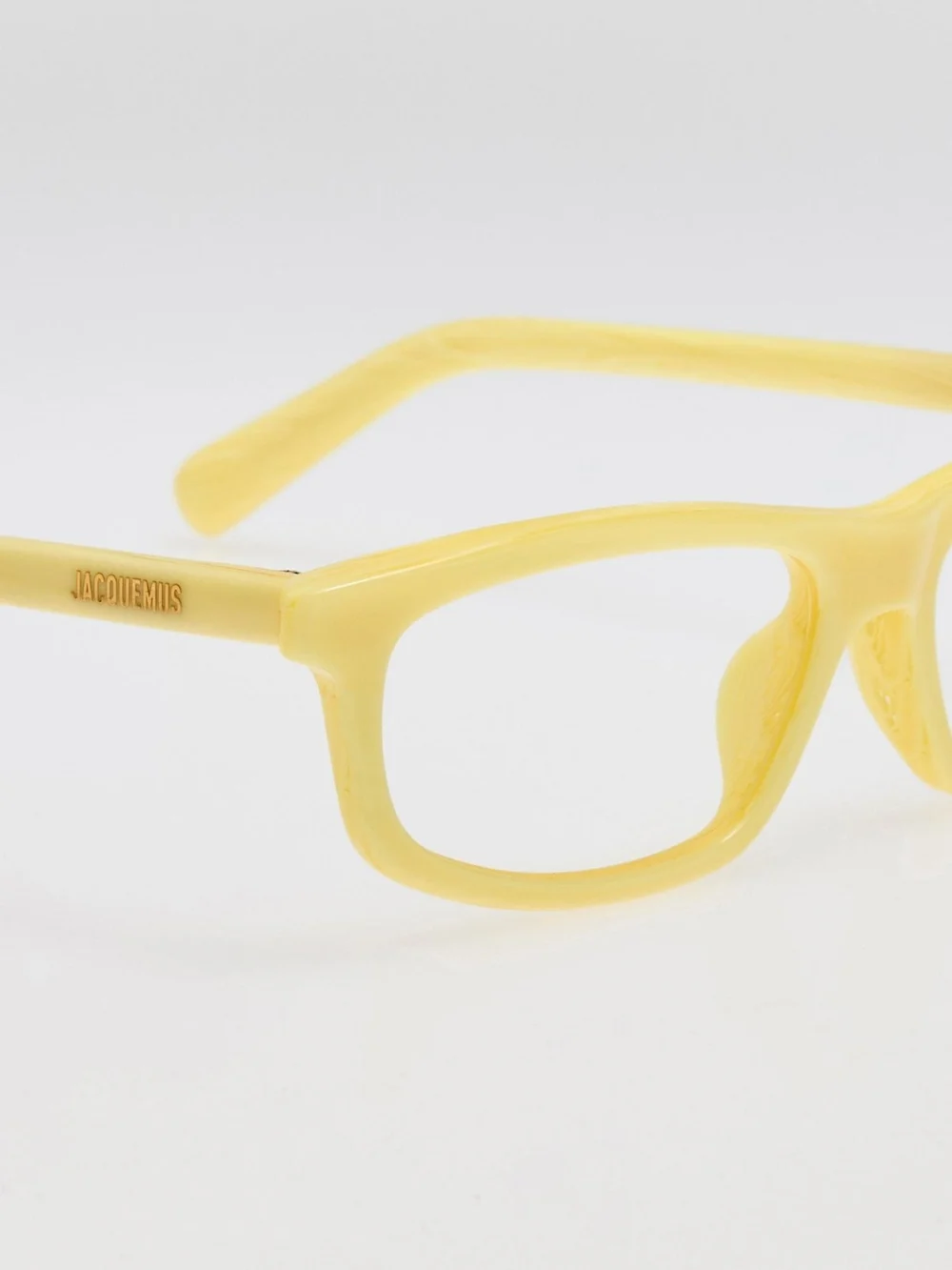 Linda Farrow Cuadro Optical, yellow stripe, view 5