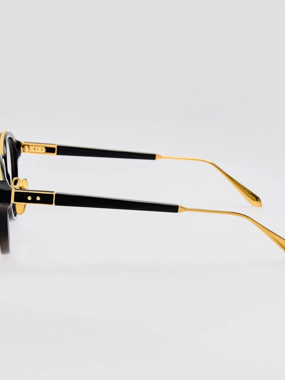 Linda Farrow Curtis Optical, black, view 6