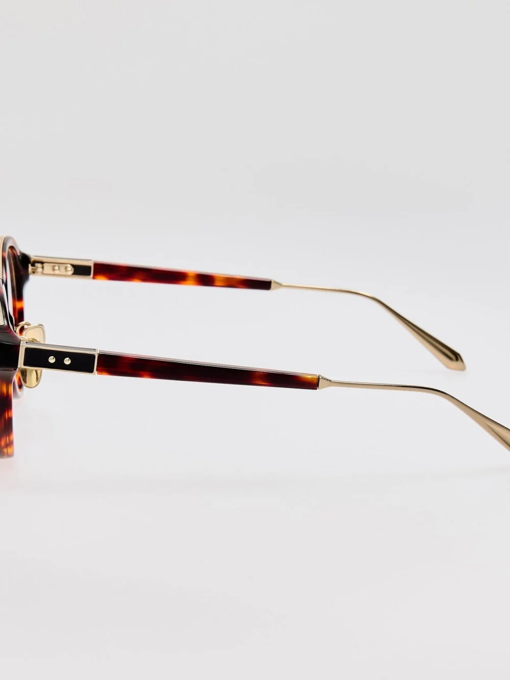 Linda Farrow Curtis Optical, dark tortoiseshell, view 6