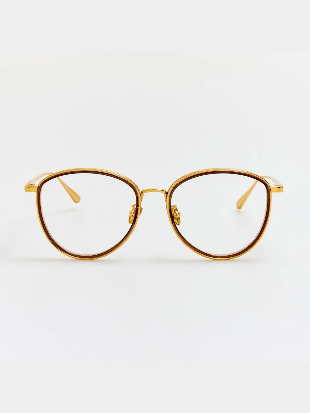 Linda Farrow Dahlia Optical in brown