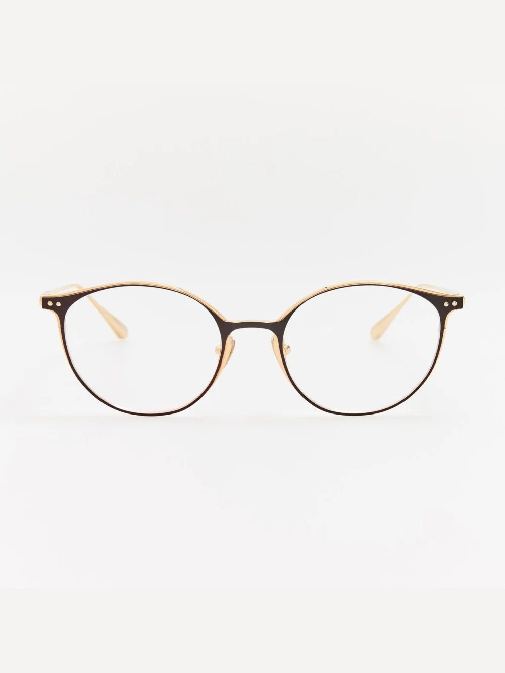 Linda Farrow Daley Optical in satin mocha