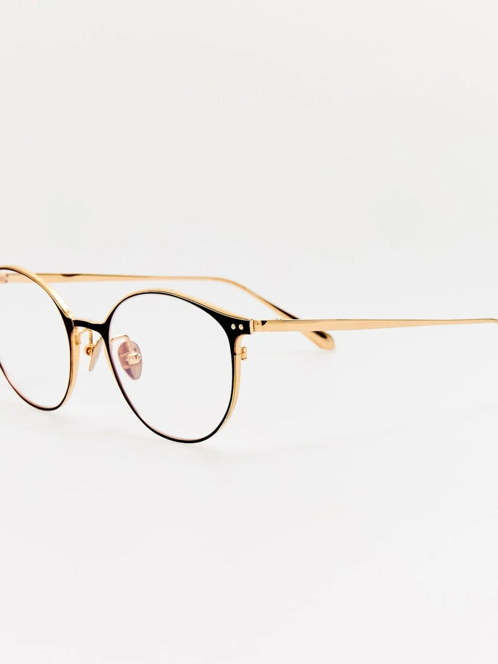 Linda Farrow Daley Optical, satin mocha, view 2