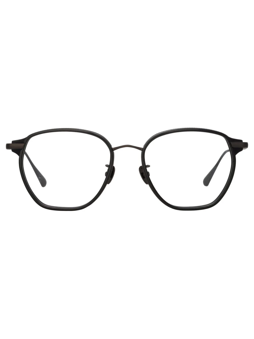 Linda Farrow Danilo Optical Frame in matt black nickel