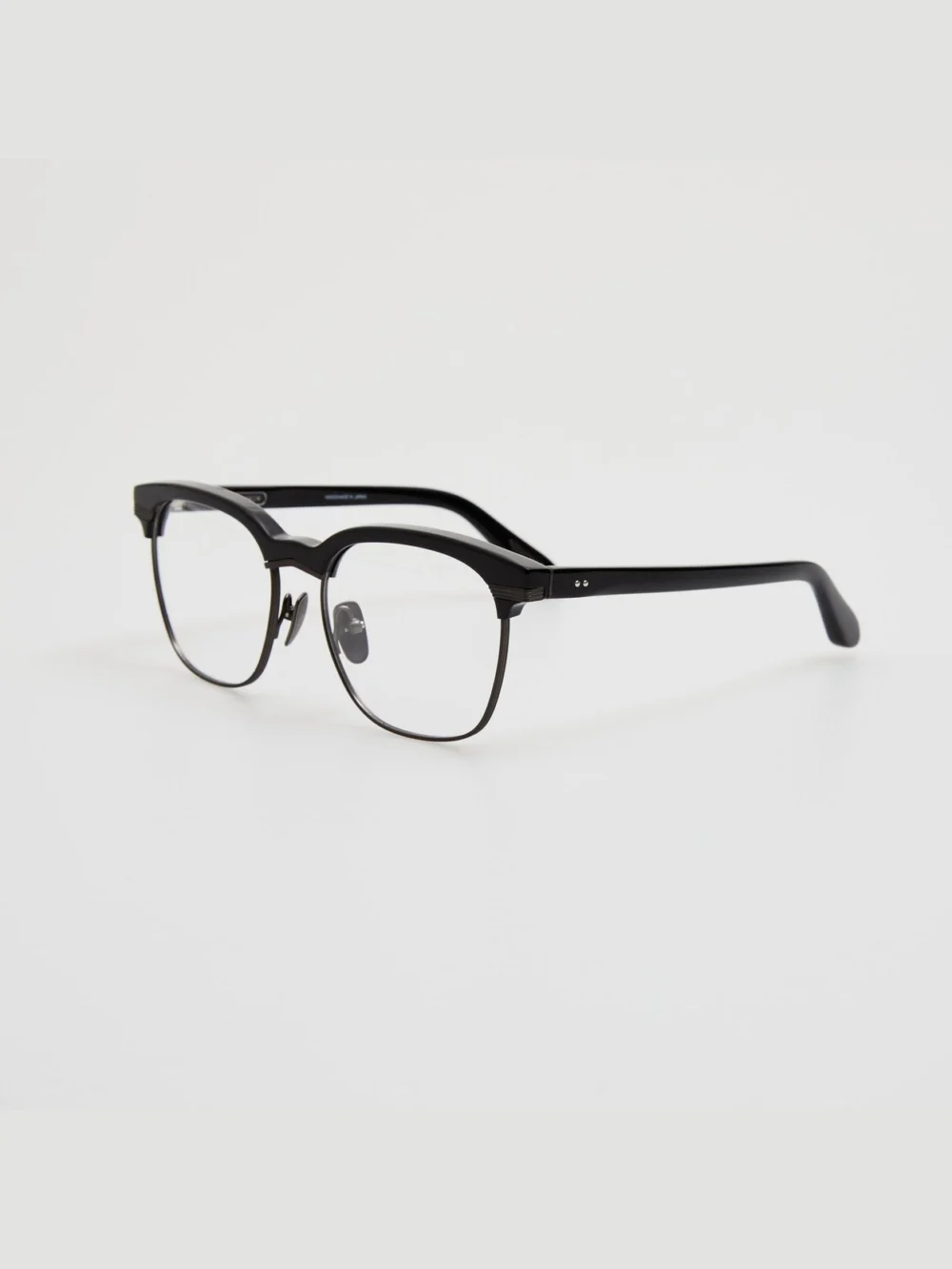 Linda Farrow Darin Optical, black matt nickel, view 2