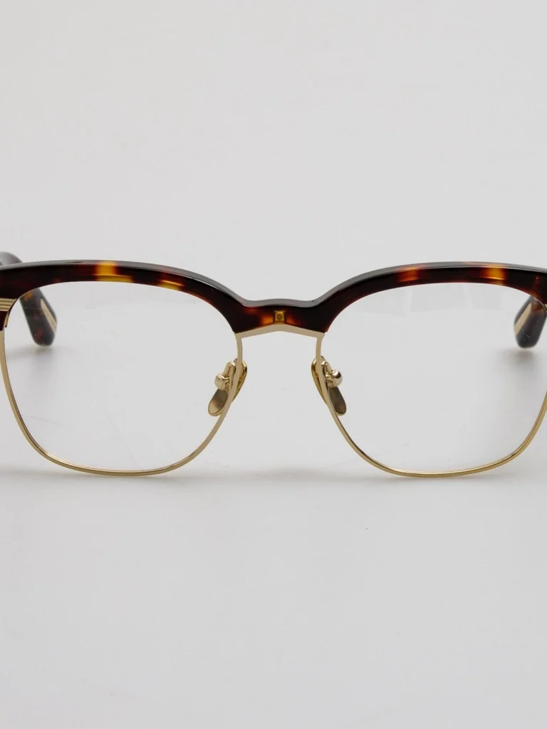 Linda Farrow Darin Optical in Dark Tortoiseshell