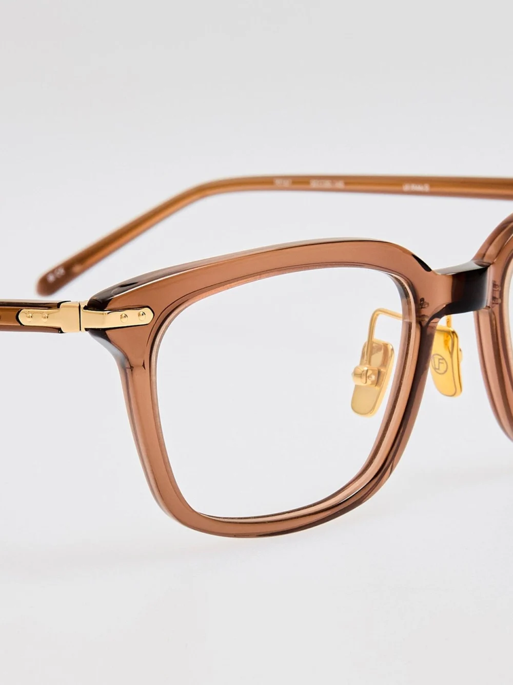 Linda Farrow Diller Optical, brown, view 5
