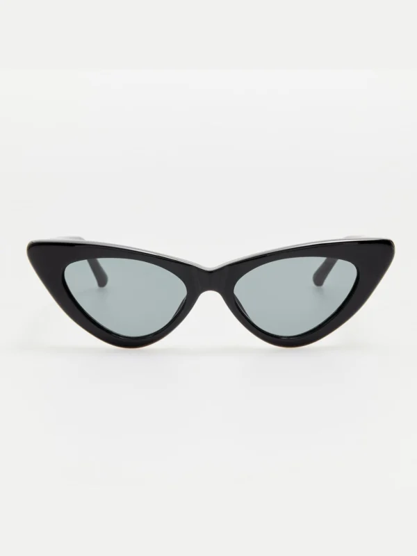 Linda Farrow Dora Sunglasses in Black