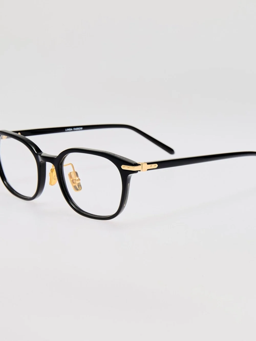 Linda Farrow Ernst Optical, black, view 2
