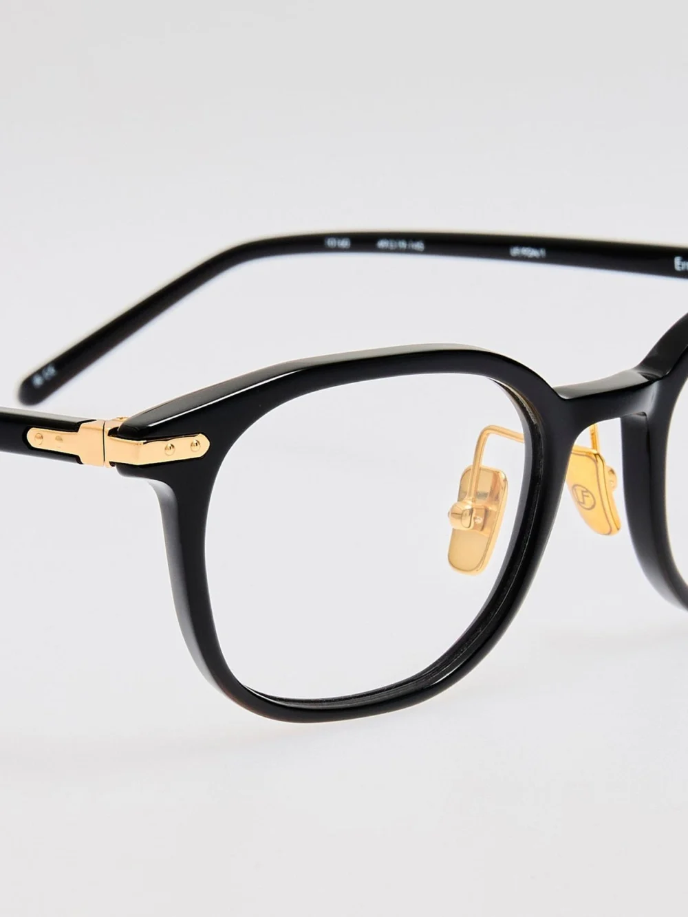 Linda Farrow Ernst Optical, black, view 4