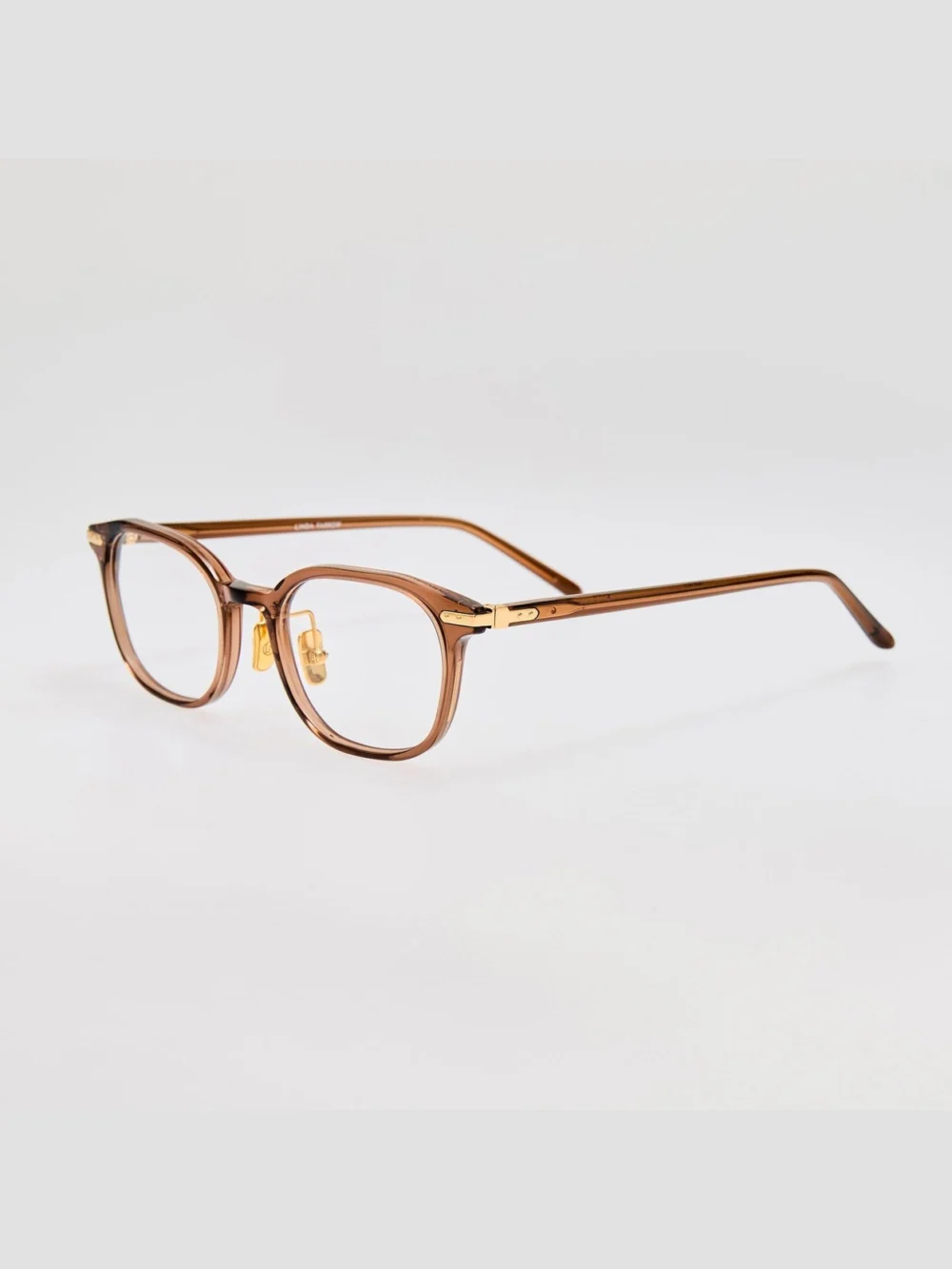 Linda Farrow Ernst Optical, brown, view 2