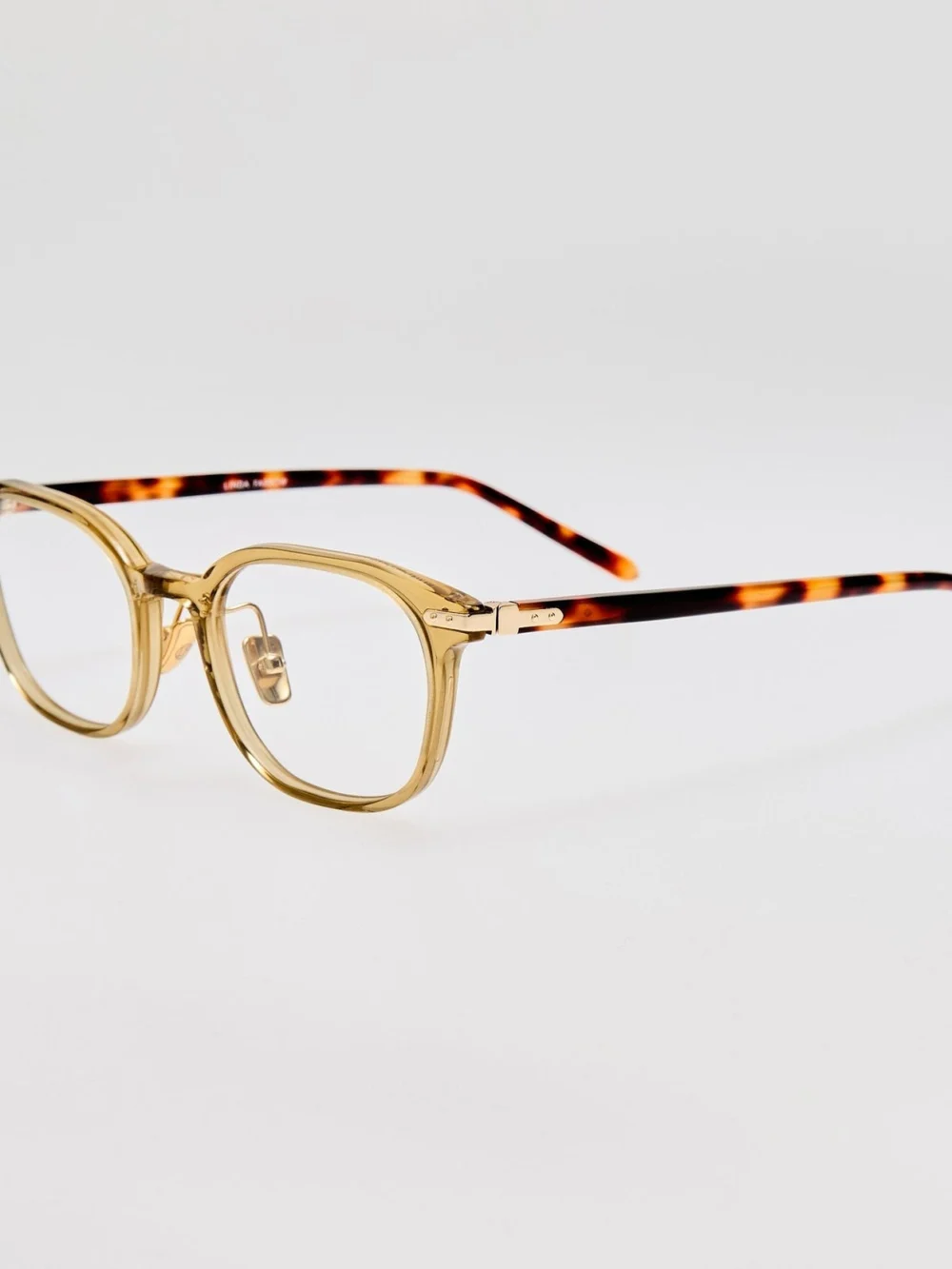 Linda Farrow Ernst Optical, khaki, view 2