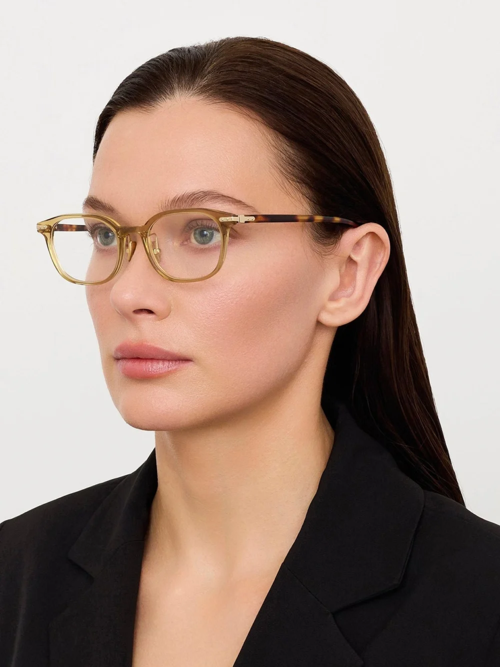 Linda Farrow Ernst Optical, khaki, view 3