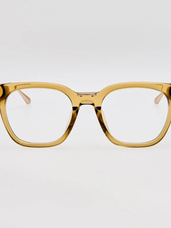 Linda Farrow Evans Optical in Khaki