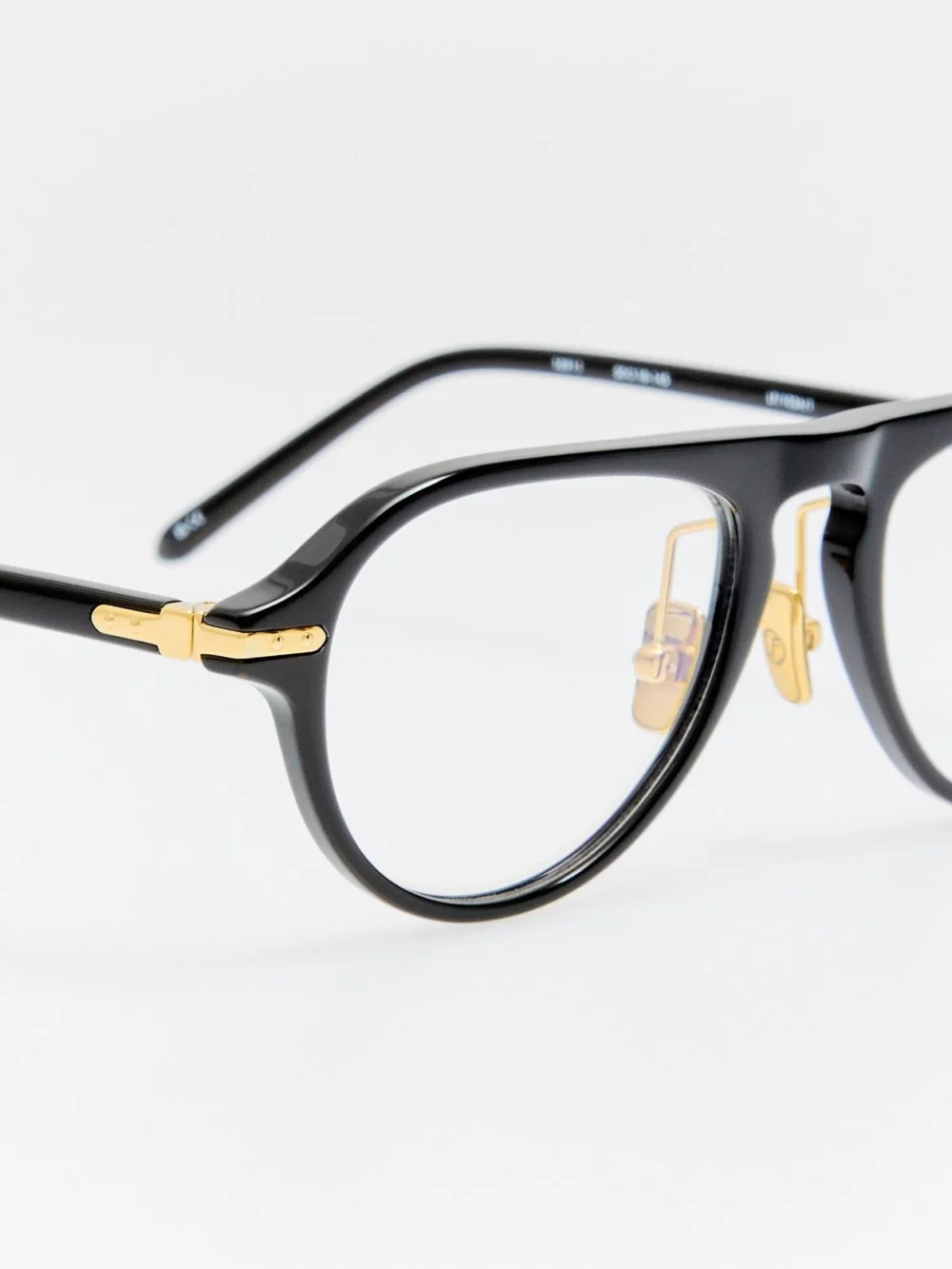 Linda Farrow Ferro Optical, black, view 6