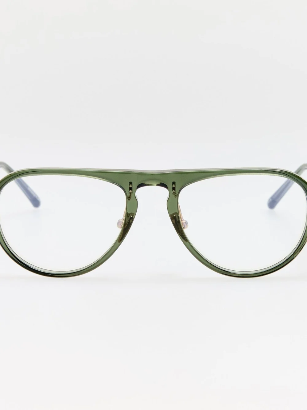 Linda Farrow Ferro Optical in green