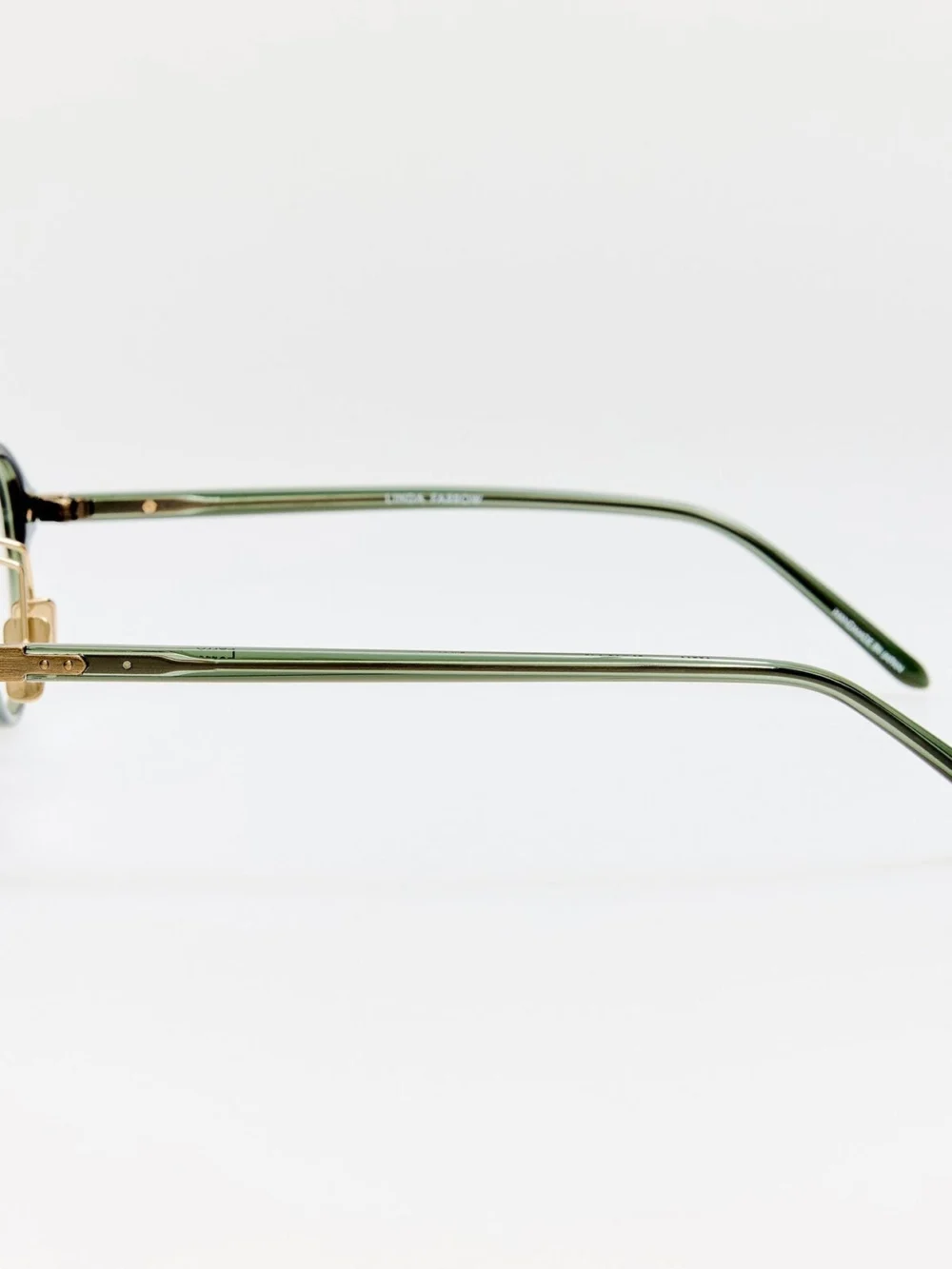 Linda Farrow Ferro Optical, green, view 5