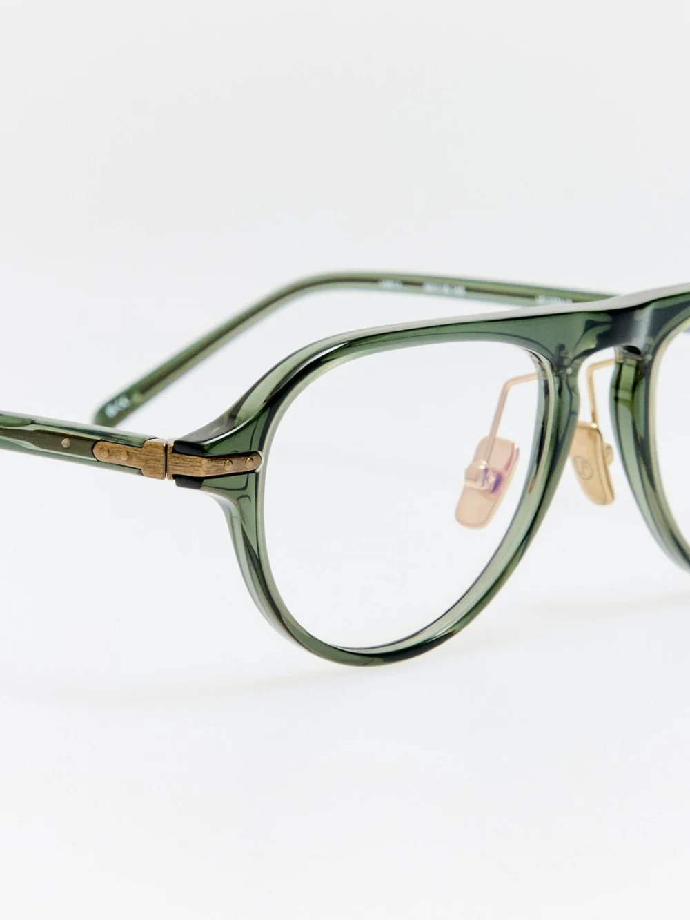 Linda Farrow Ferro Optical, green, view 6
