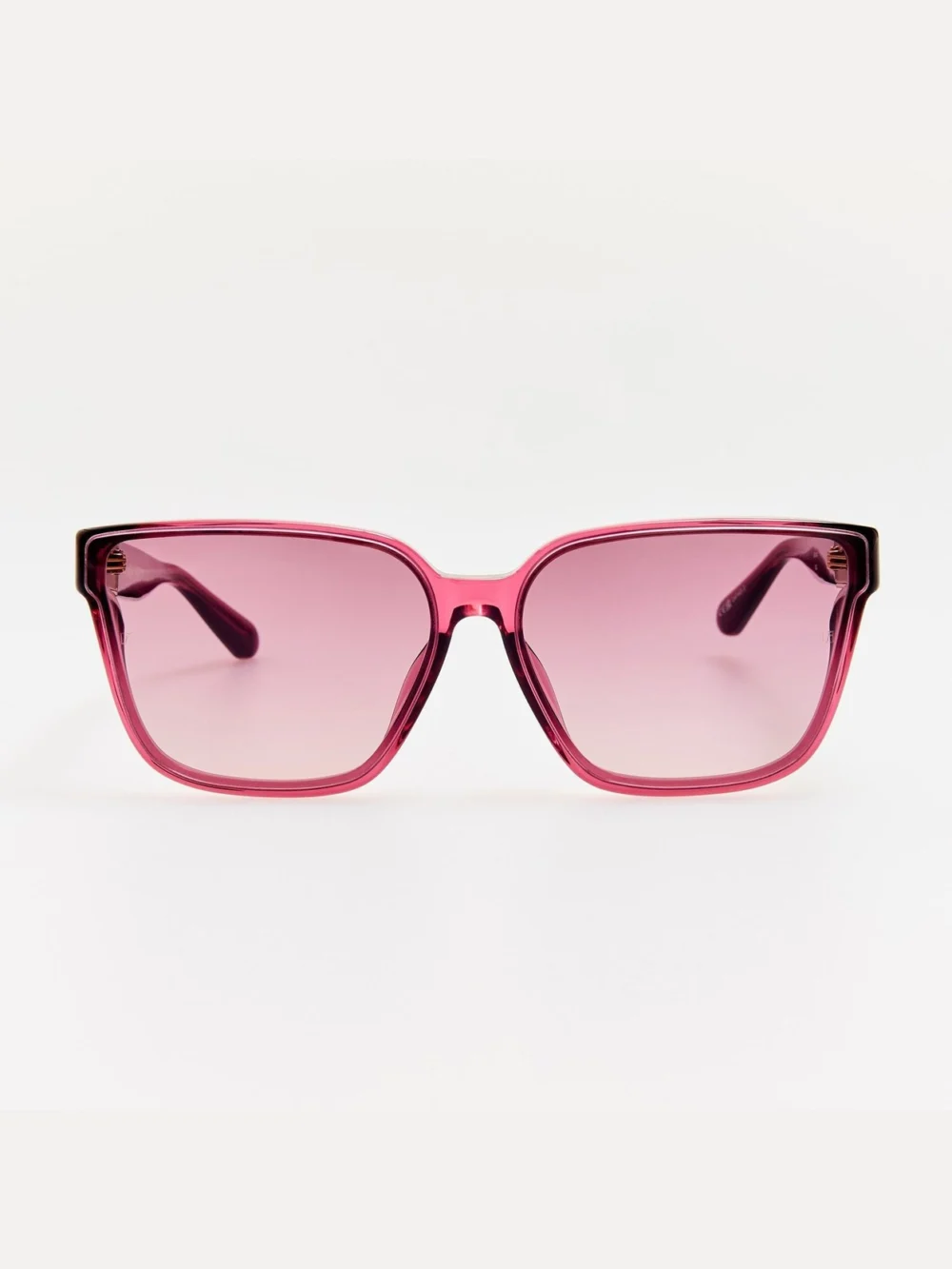 Linda Farrow Frey Sunglasses in wine