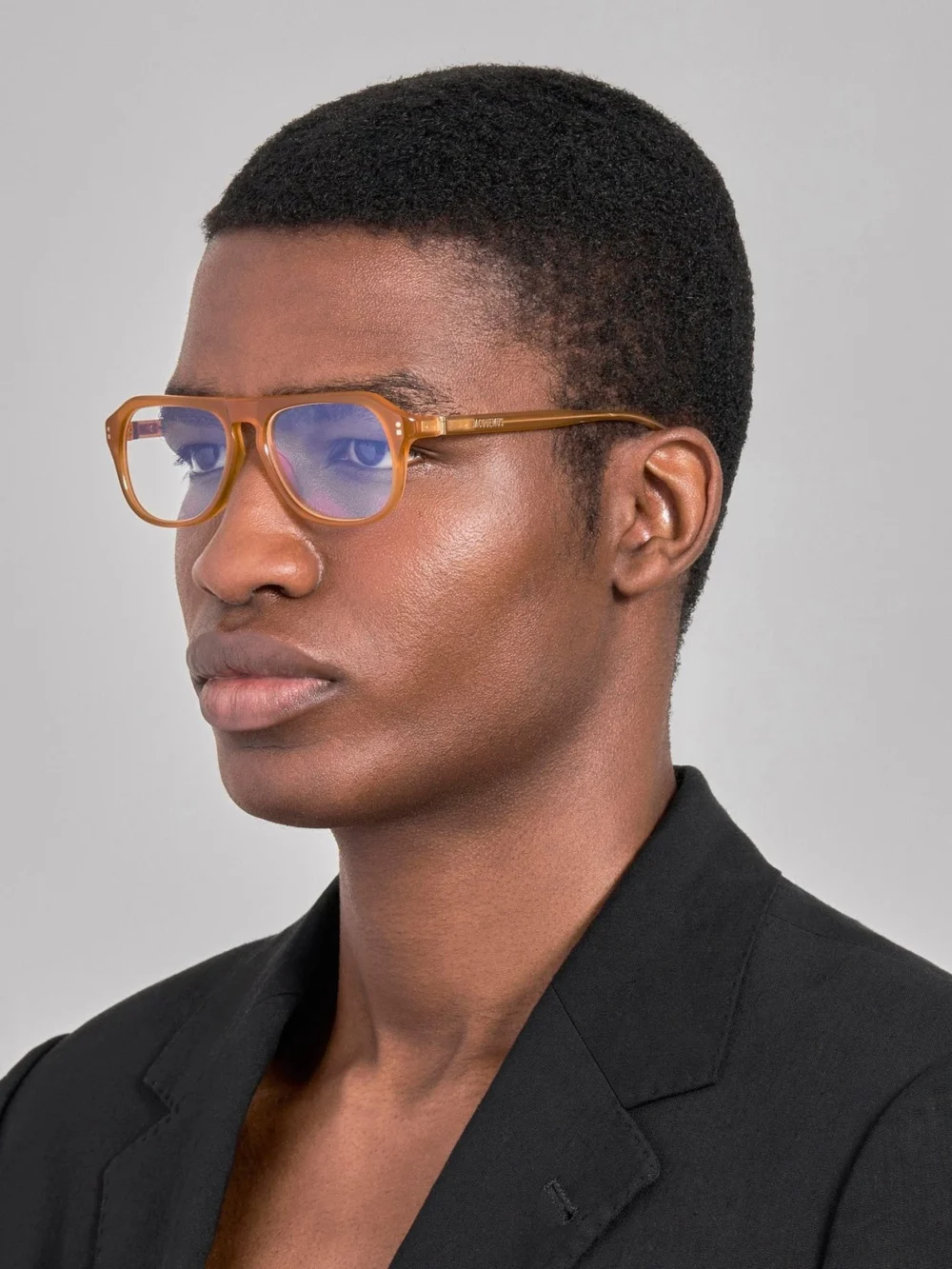 Linda Farrow Giorno Optical, caramel, view 4