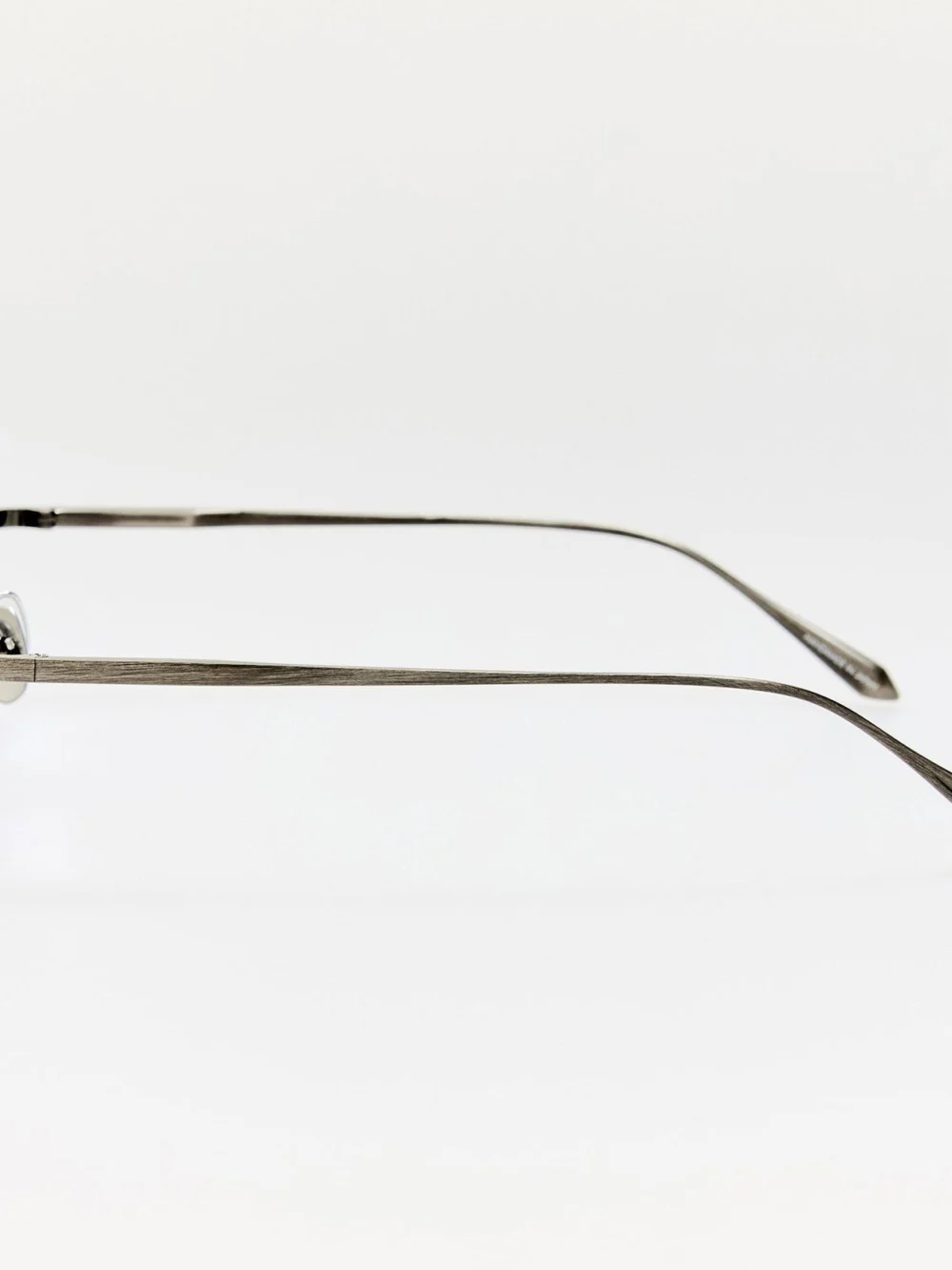 Linda Farrow Harper Optical, antique white gold, view 5