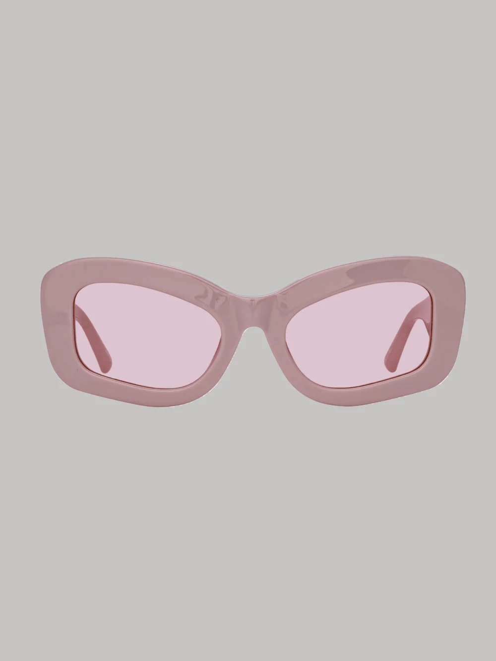 Linda Farrow Harry Cat Eye Sunglasses in pink
