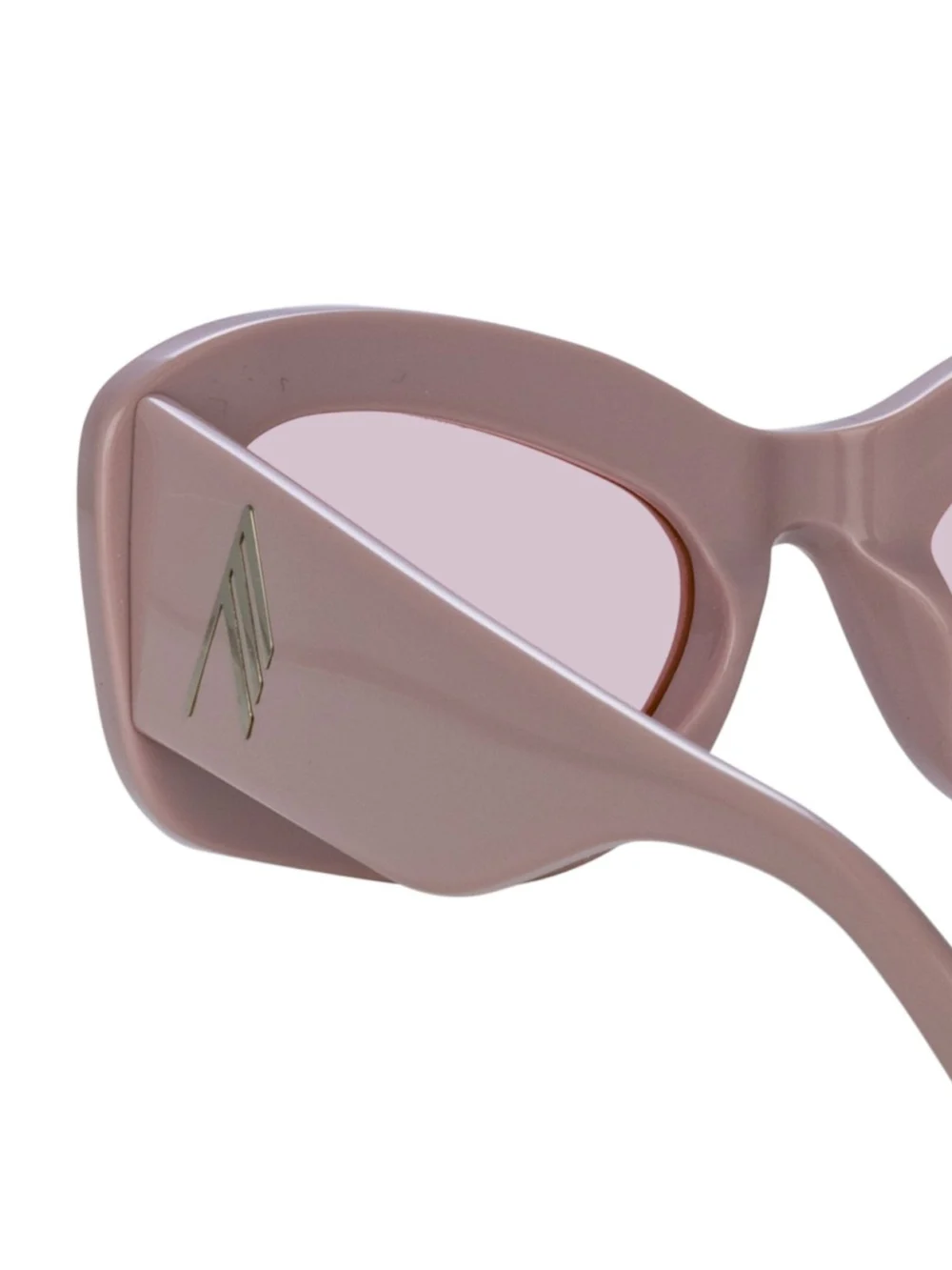 Linda Farrow Harry Cat Eye Sunglasses, pink, view 5