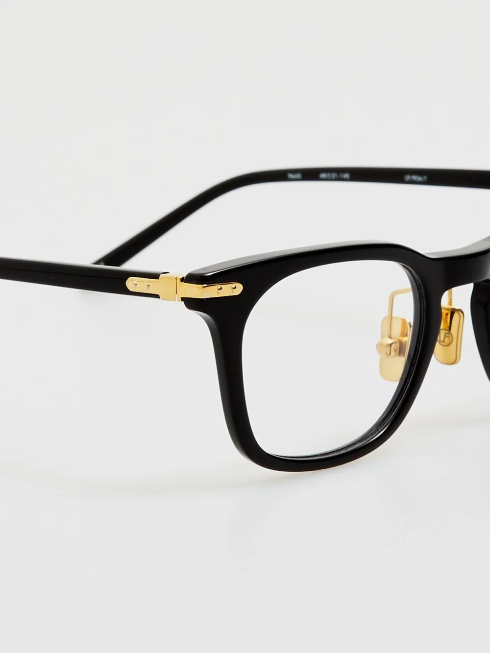 Linda Farrow Hawkin Optical, black, view 5