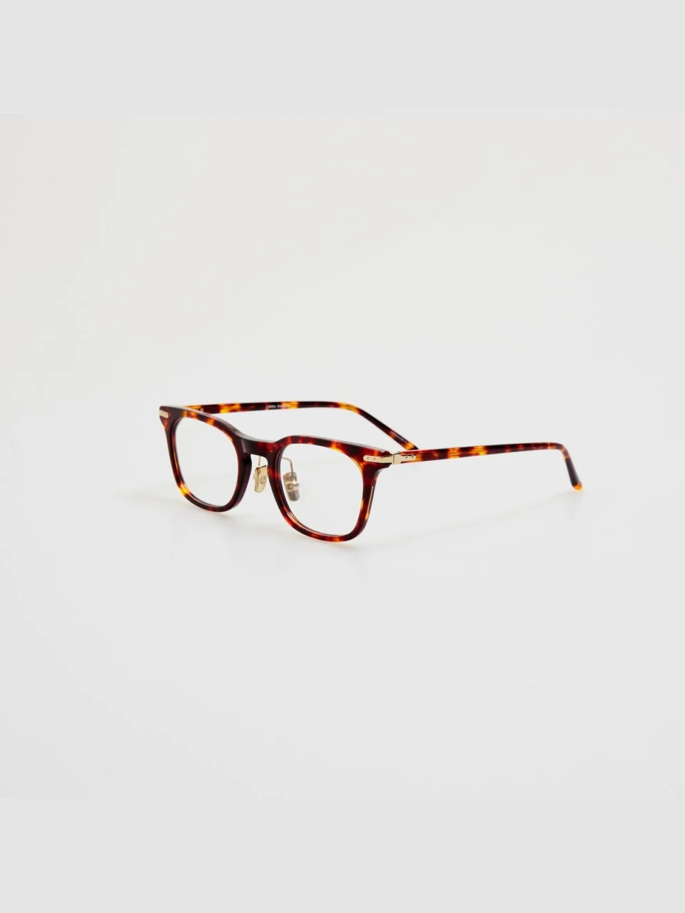 Linda Farrow Hawkin Optical, dark tortoiseshell, view 2