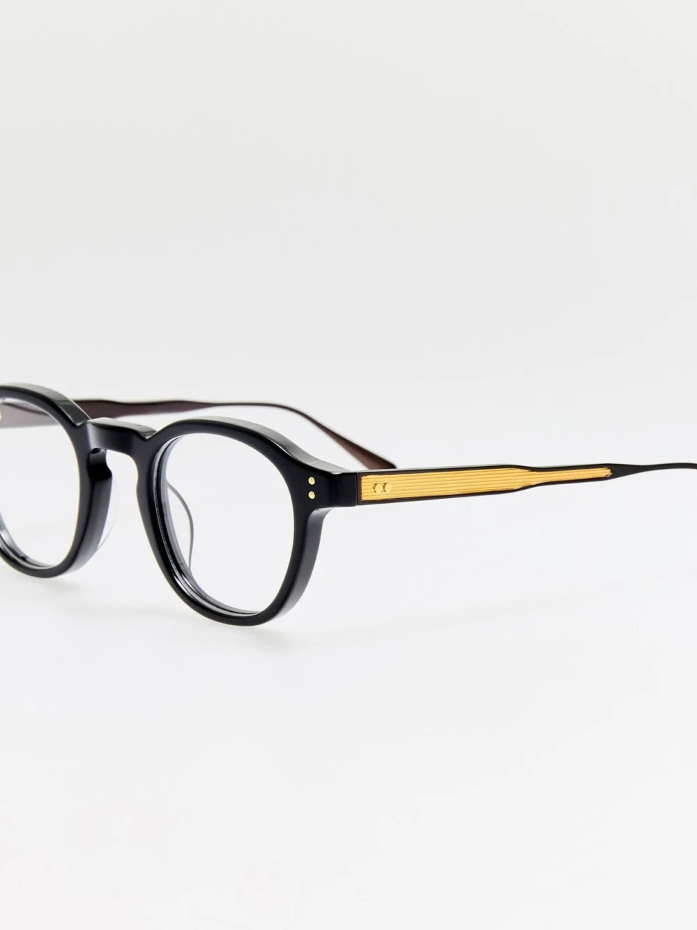 Linda Farrow Heath Optical, black, view 2
