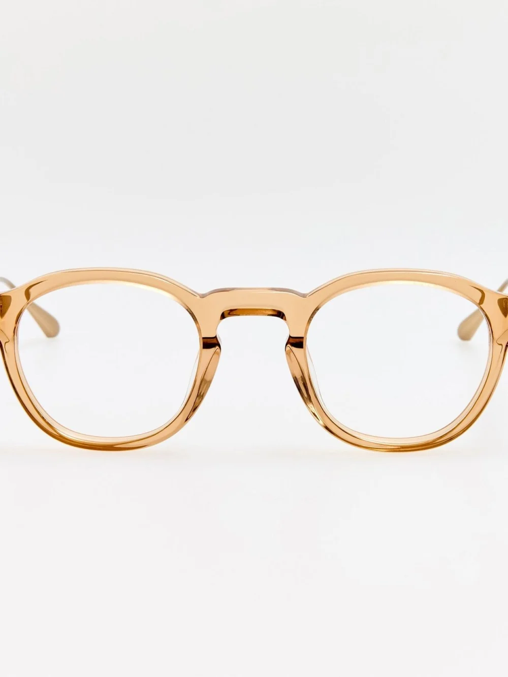 Linda Farrow Heath Optical in honey