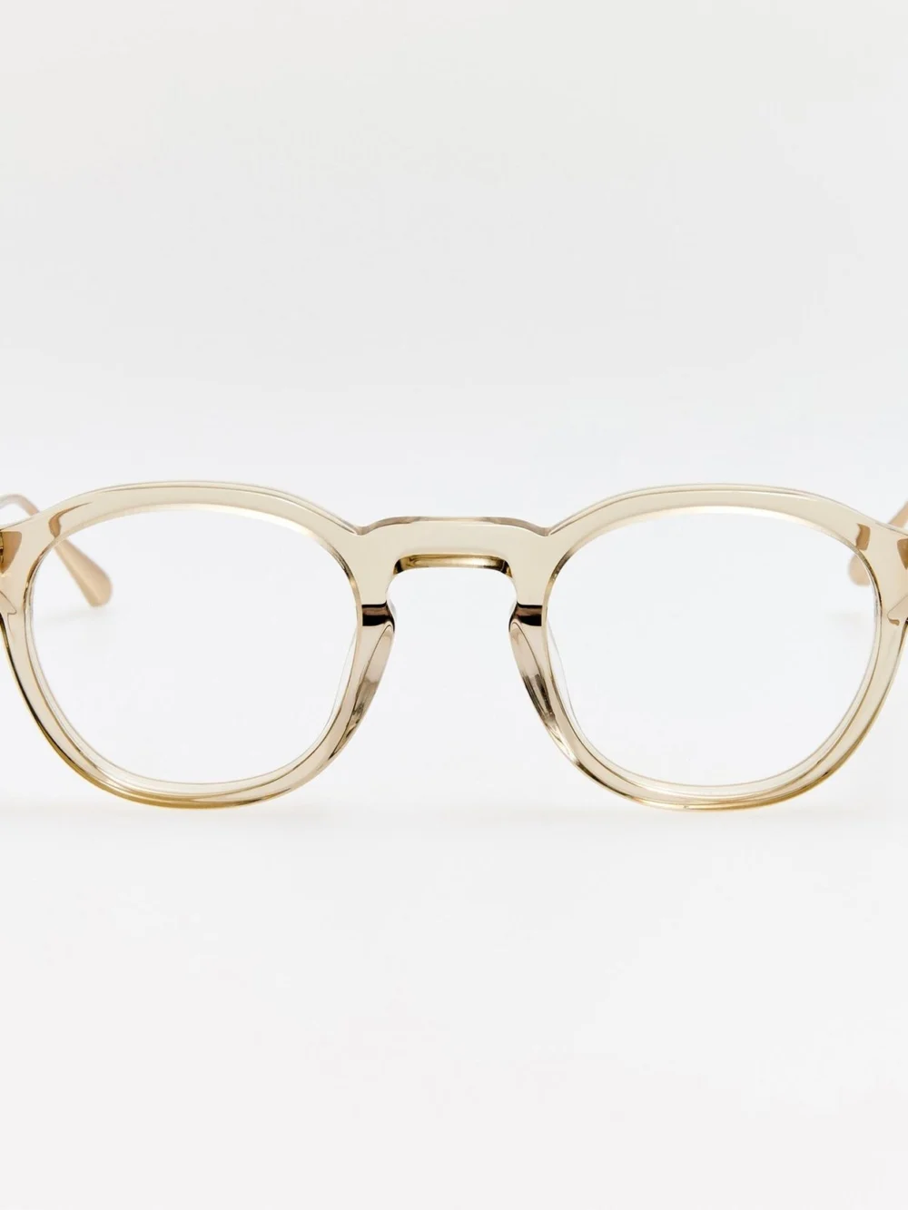 Linda Farrow Heath Optical in truffle