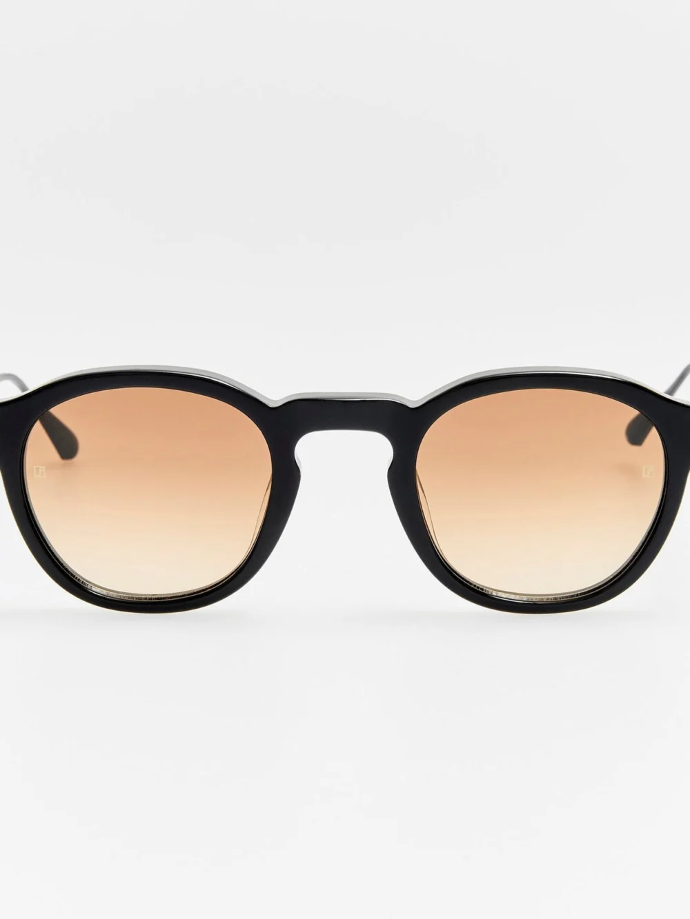 Linda Farrow Heath Sunglasses in black and mocha
