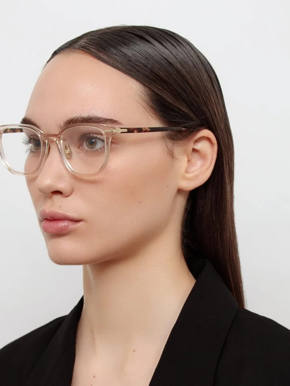 Linda Farrow Hopkin Optical, ash, view 3