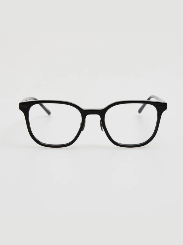Linda Farrow Hopkin Optical in Black Matt Nickel
