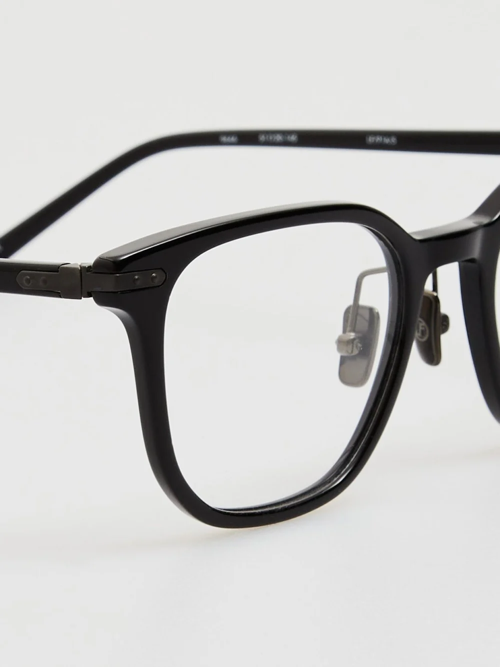 Linda Farrow Hopkin Optical, black matt nickel, view 3