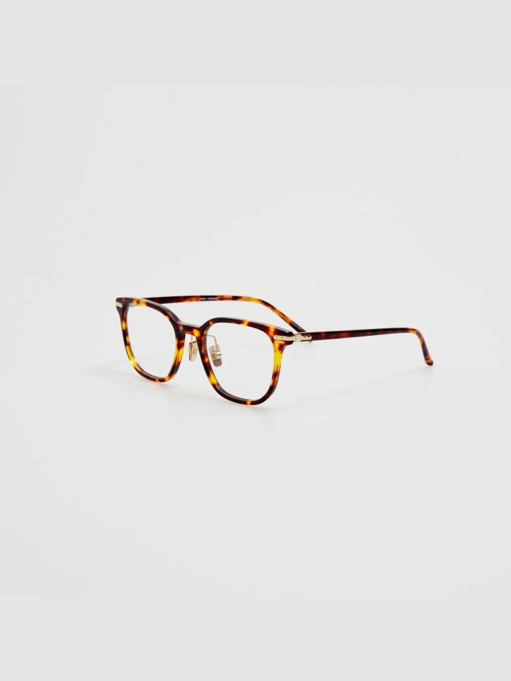 Linda Farrow Hopkin Optical, dark tortoiseshell, view 5