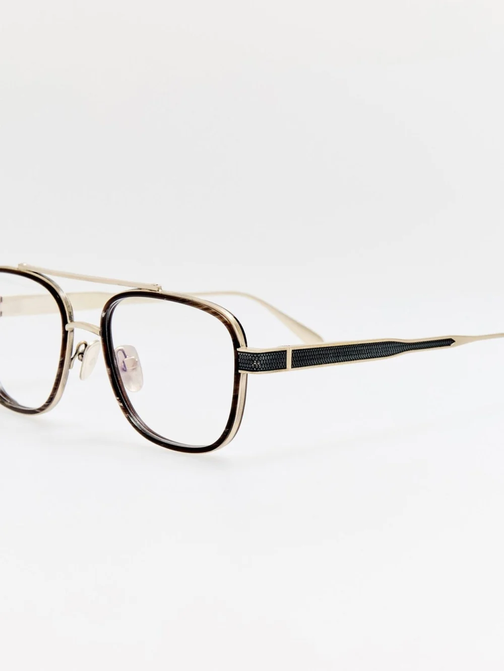 Linda Farrow Hyde Optical, buffalo horn and 925 sterling silver, view 2