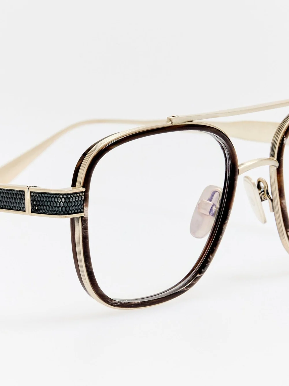 Linda Farrow Hyde Optical, buffalo horn and 925 sterling silver, view 6
