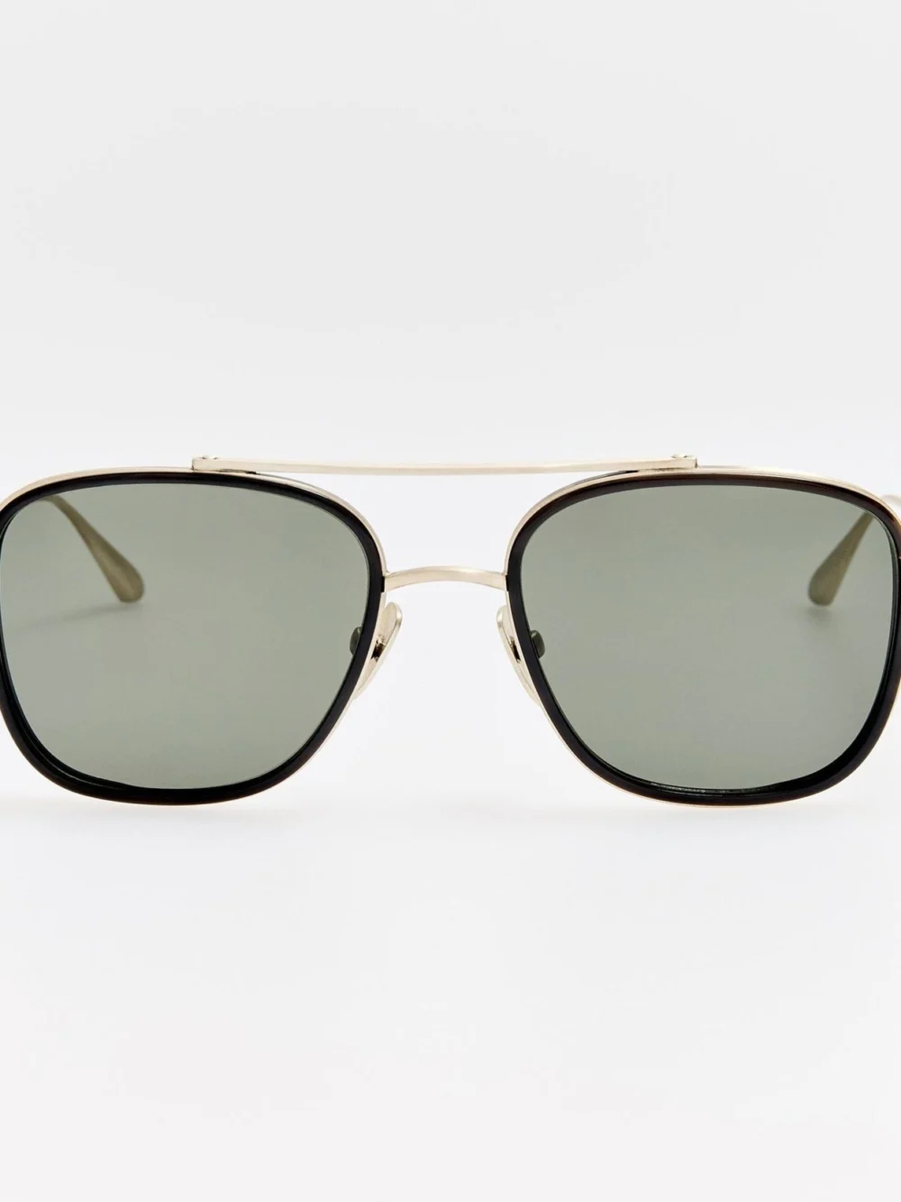 Linda Farrow Hyde Sunglasses in buffalo horn and 925 sterling silver