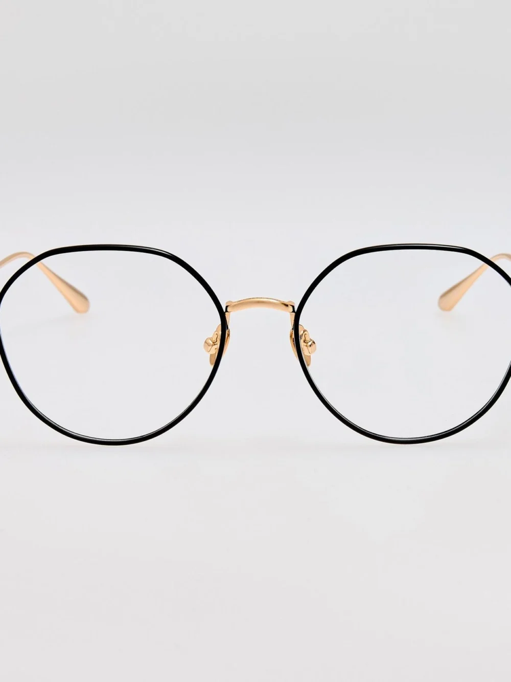 Linda Farrow Isla Optical in matt champagne