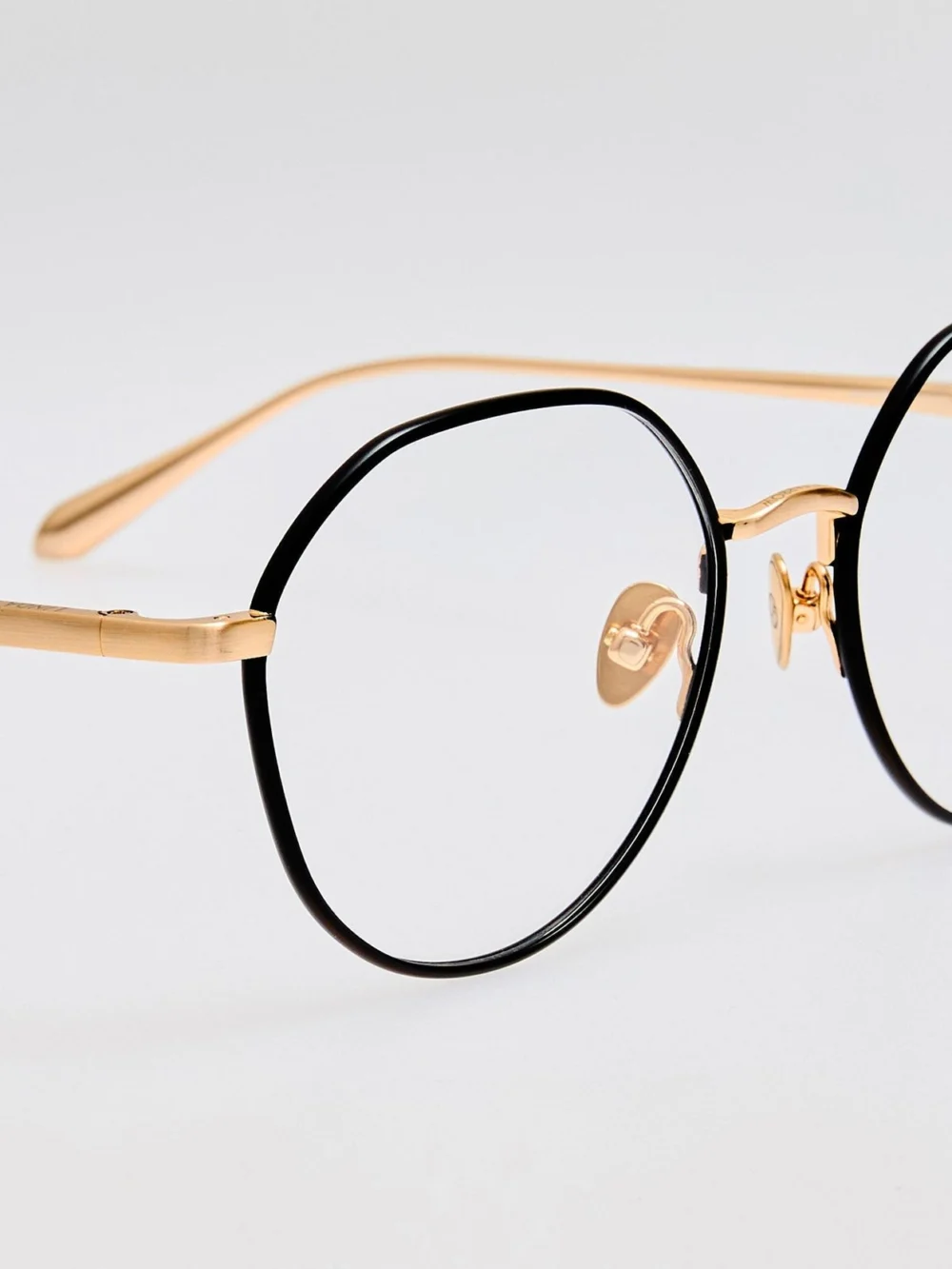 Linda Farrow Isla Optical, matt champagne, view 5