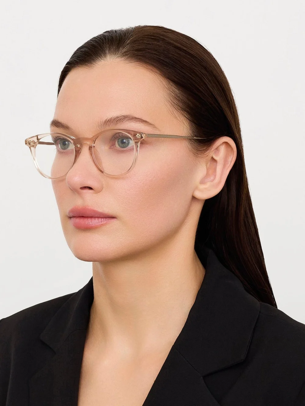 Linda Farrow Jamie Optical, ash, view 3