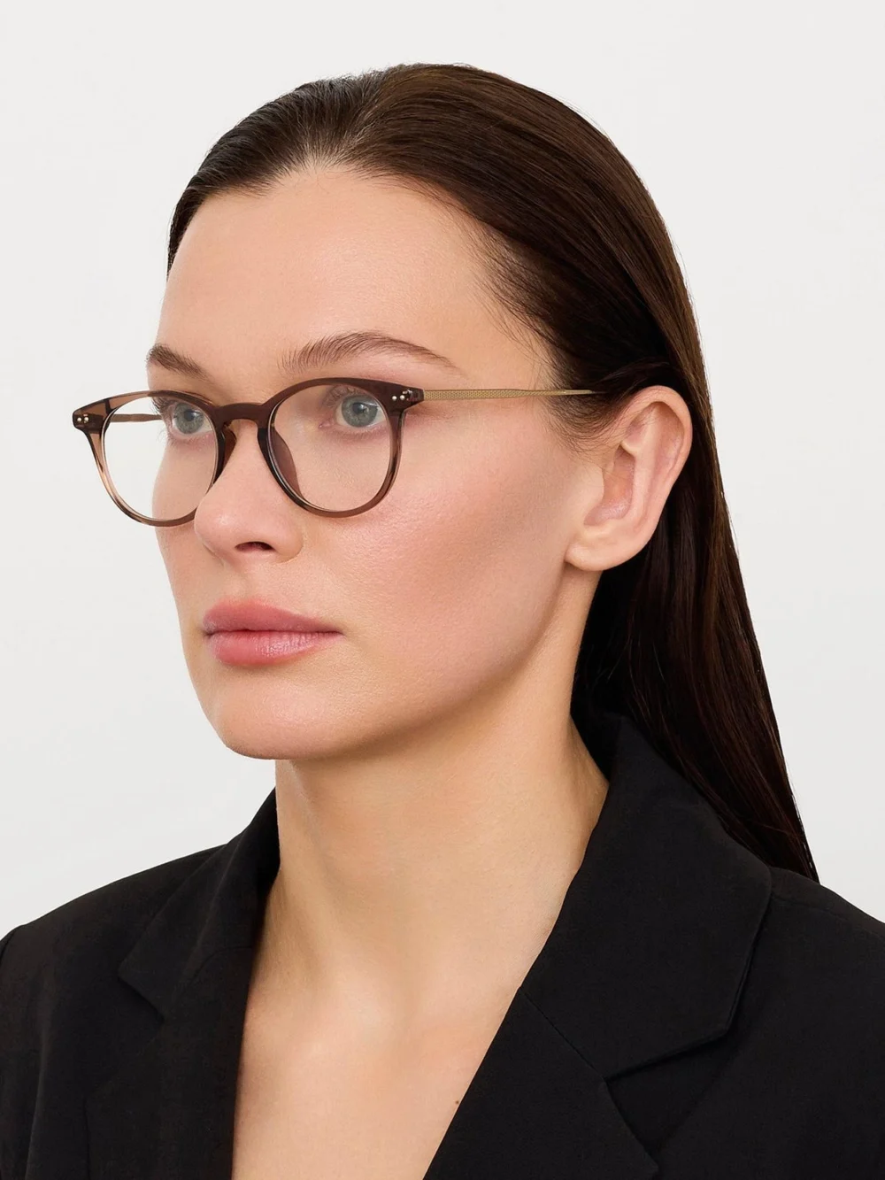 Linda Farrow Jamie Optical, brown, view 3