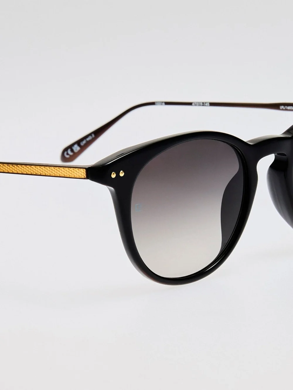 Linda Farrow Jamie Sunglasses, grey, view 5